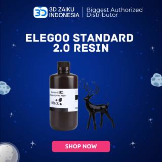 Elegoo Standard 2.0 Resin Easy to Print Low Odor 1 KG for DLP MSLA LCD 3D Printer